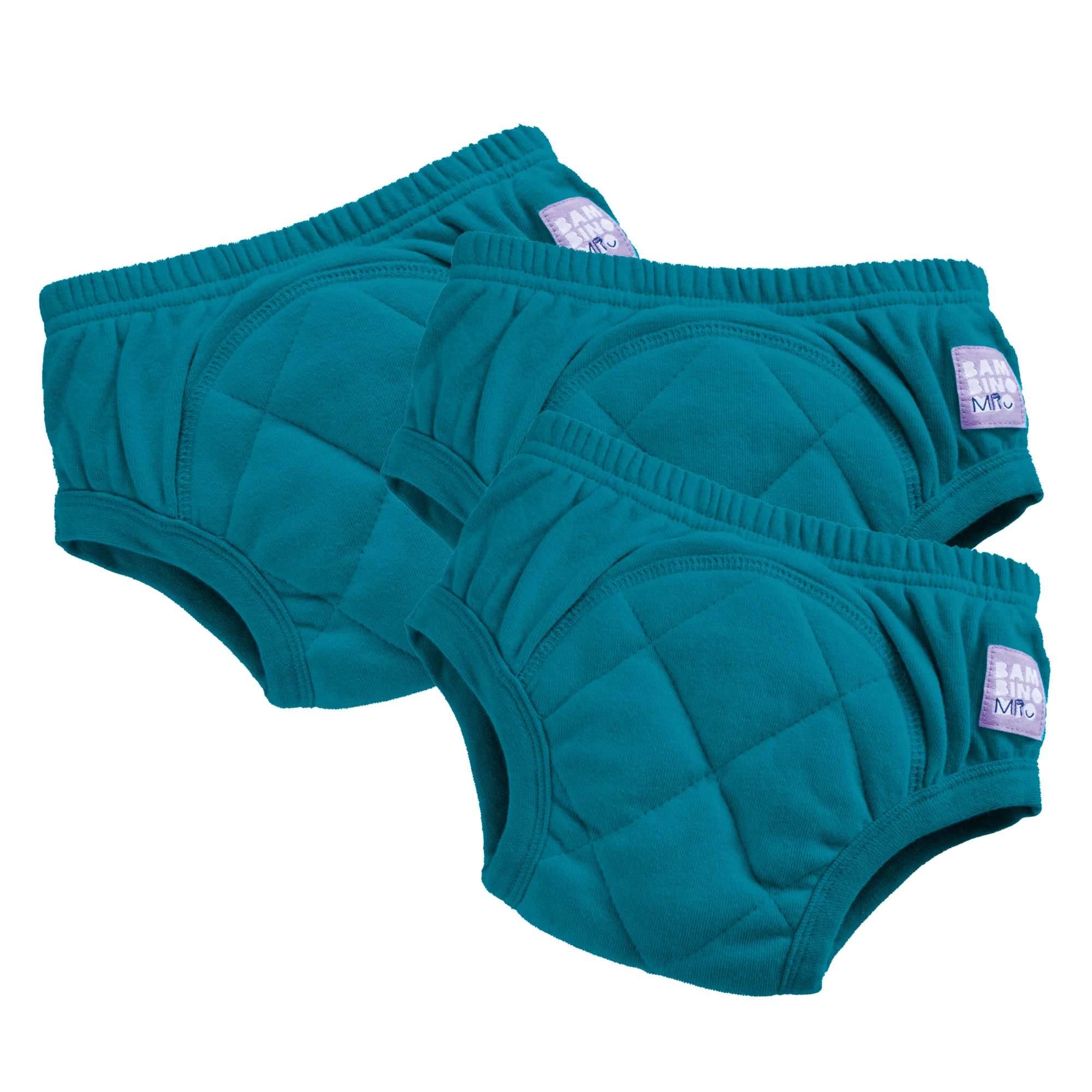 3 Pack Reusable Potty Training Pants in Teal