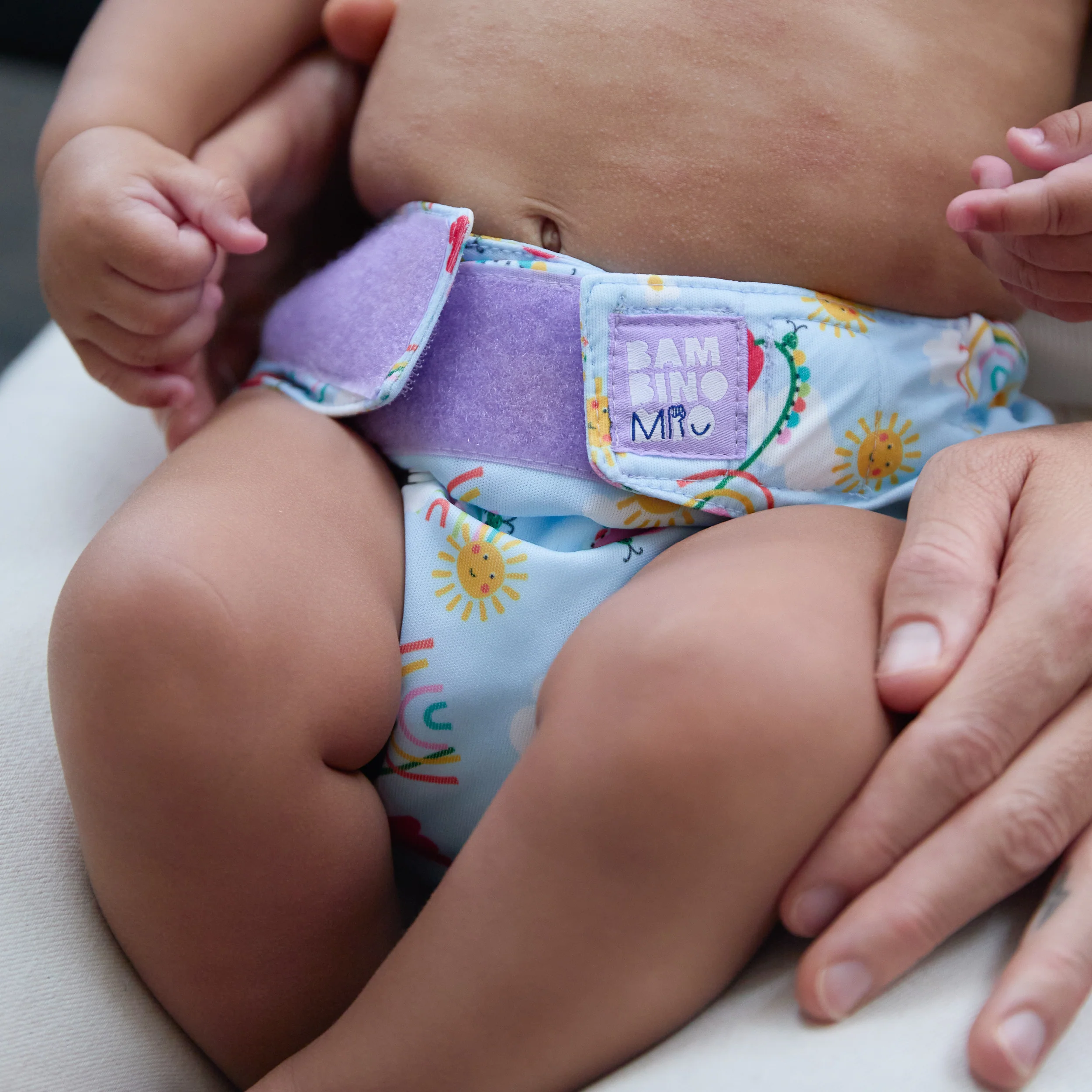 5 Pack Revolutionary Reusable Diaper Bundle in Garden Party - Image 6