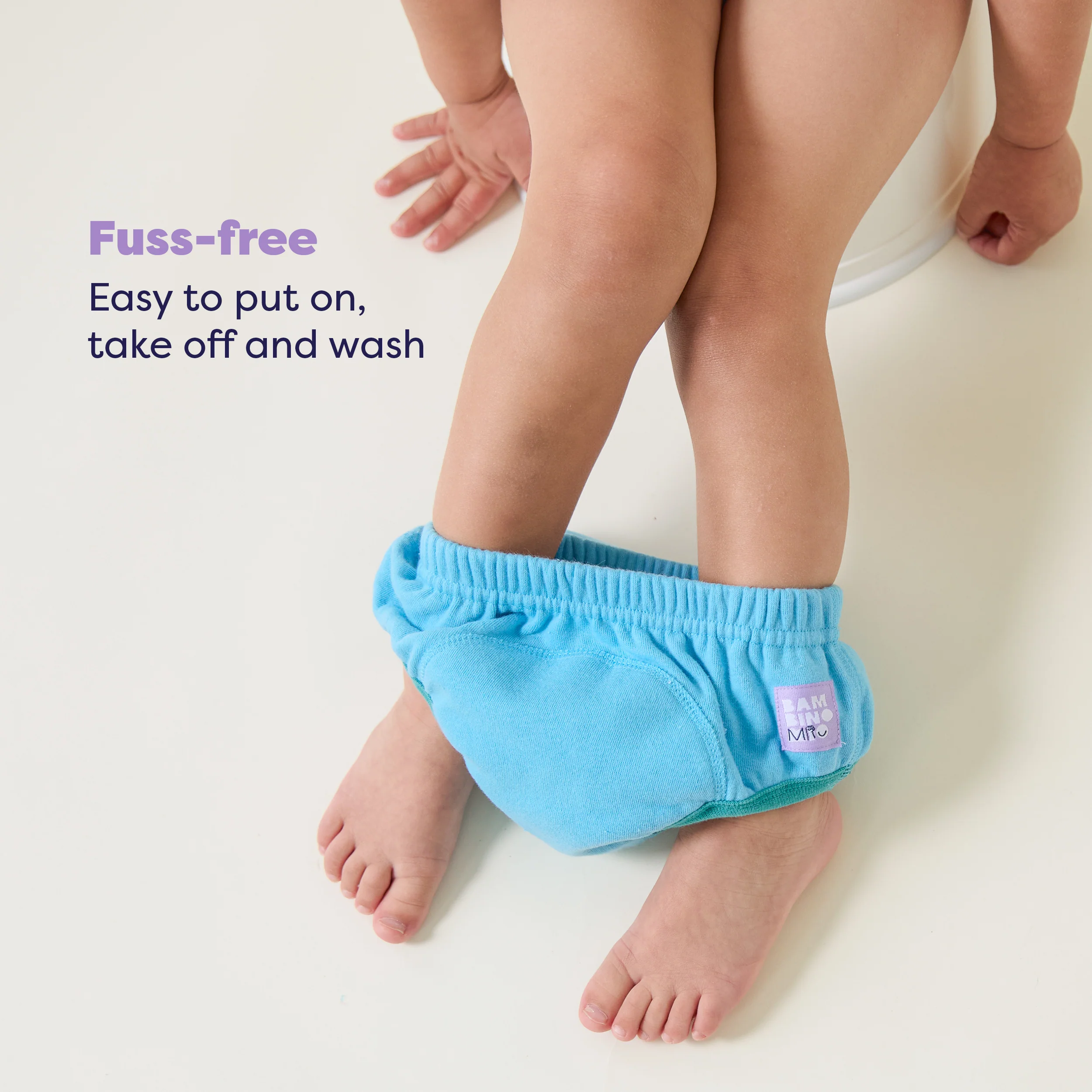 NEW: Reusable Potty Training Pants 3 Pack in Blue - Elite - Image 6