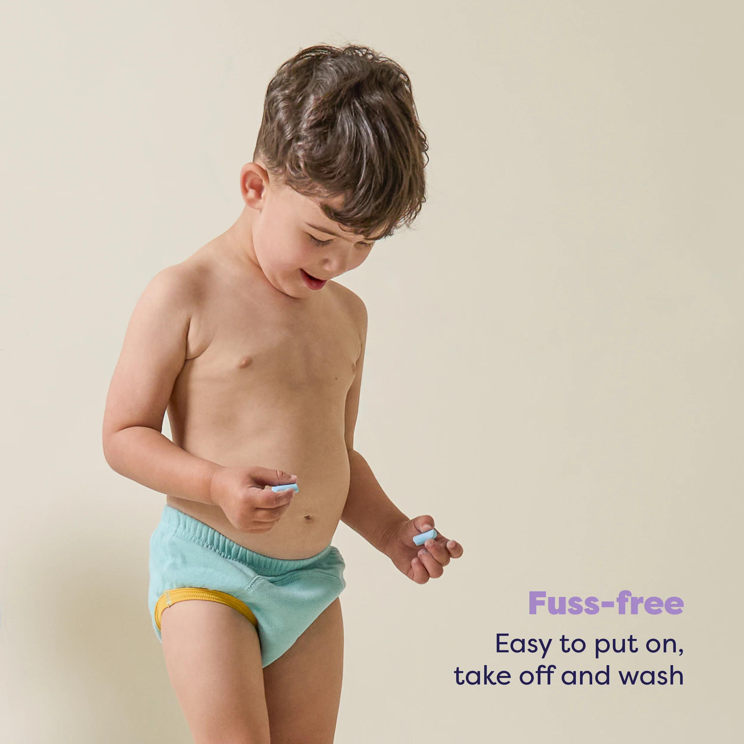 NEW: Reusable Potty Training Pants in Aqua - Elite - Image 6