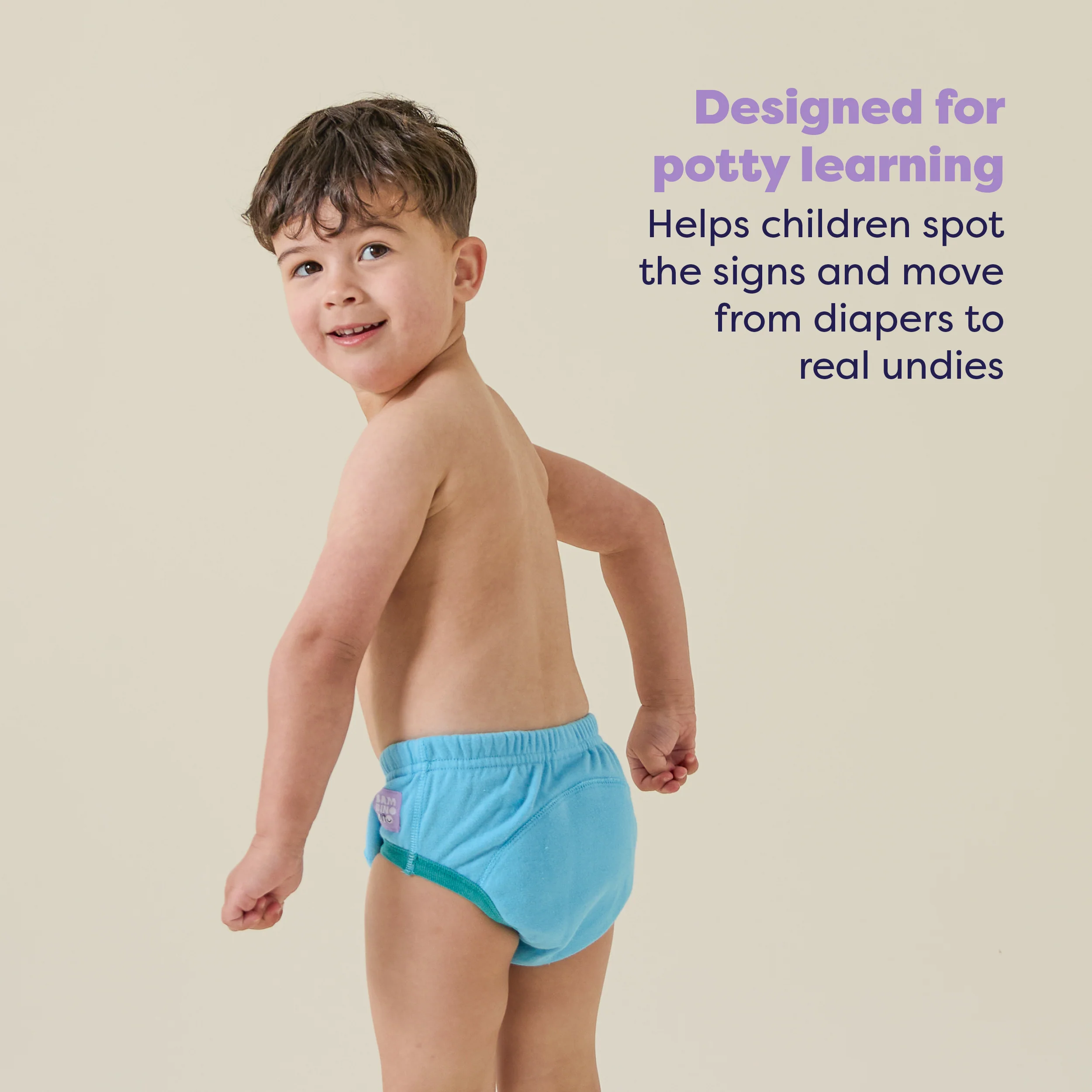 NEW: Reusable Potty Training Pants in Blue - Elite - Image 3