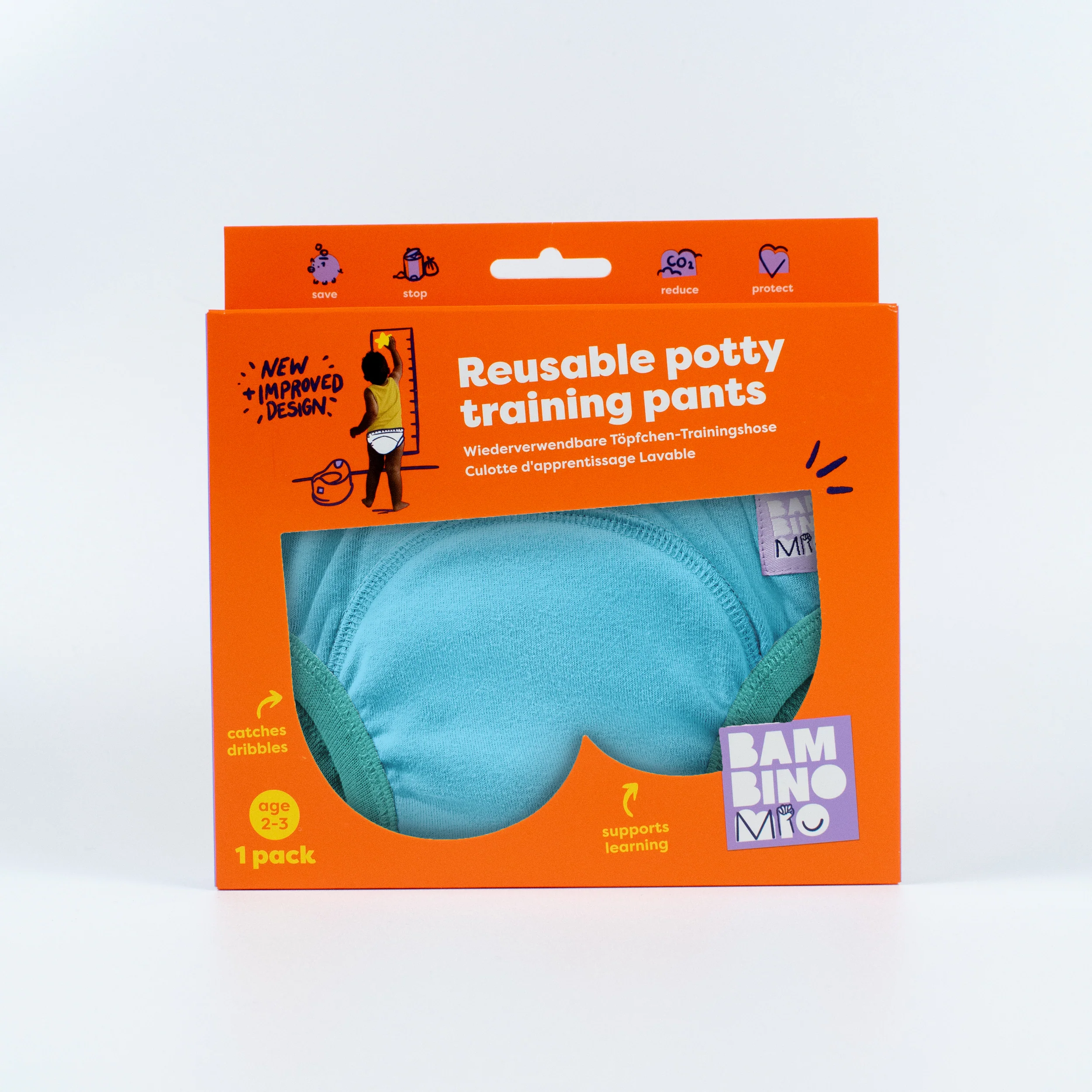 NEW: Reusable Potty Training Pants in Blue - Elite - Image 8