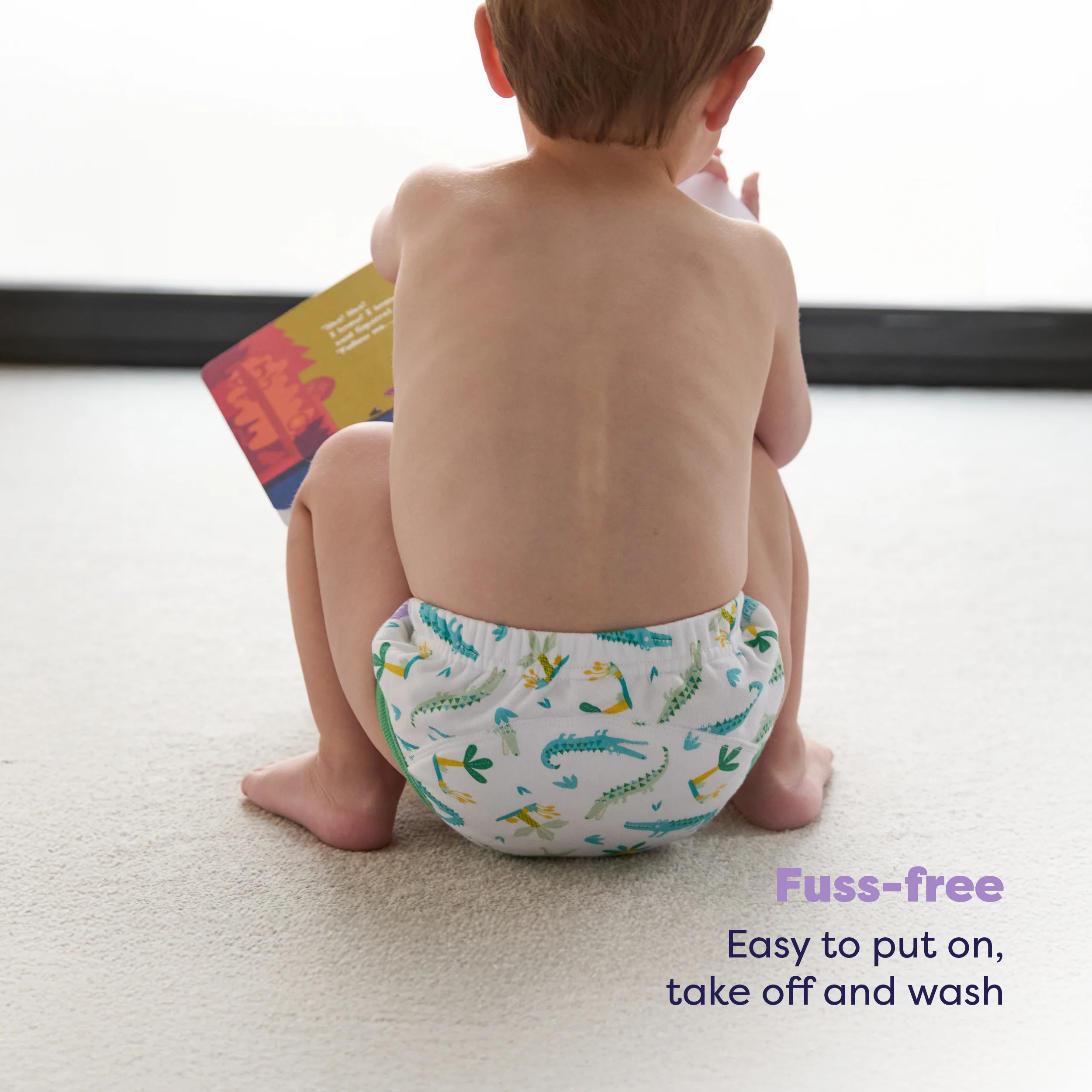 NEW: Reusable Potty Training Pants in Crafty Crocs - Elite - Image 7