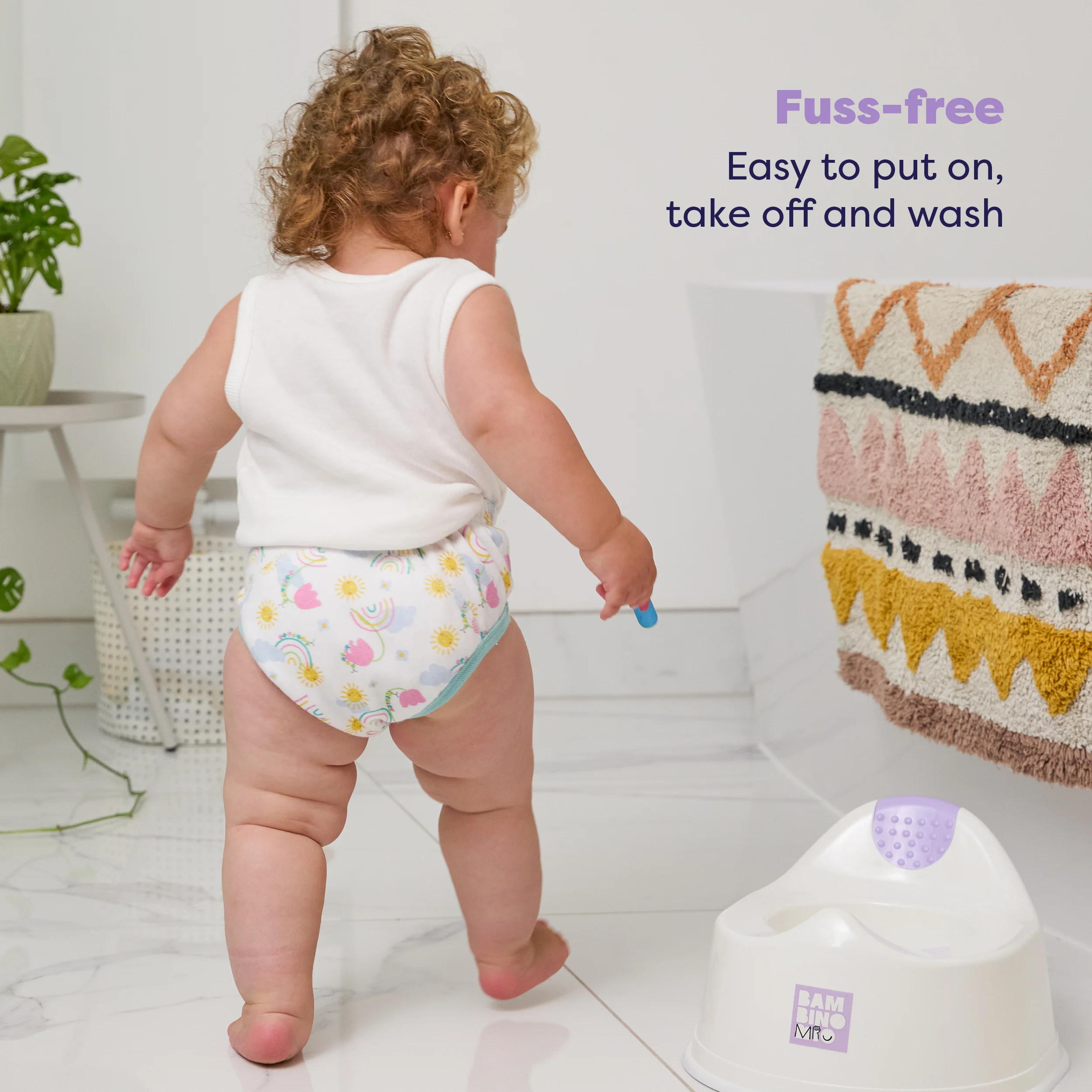 NEW: Reusable Potty Training Pants in Happy Days - Elite - Image 6