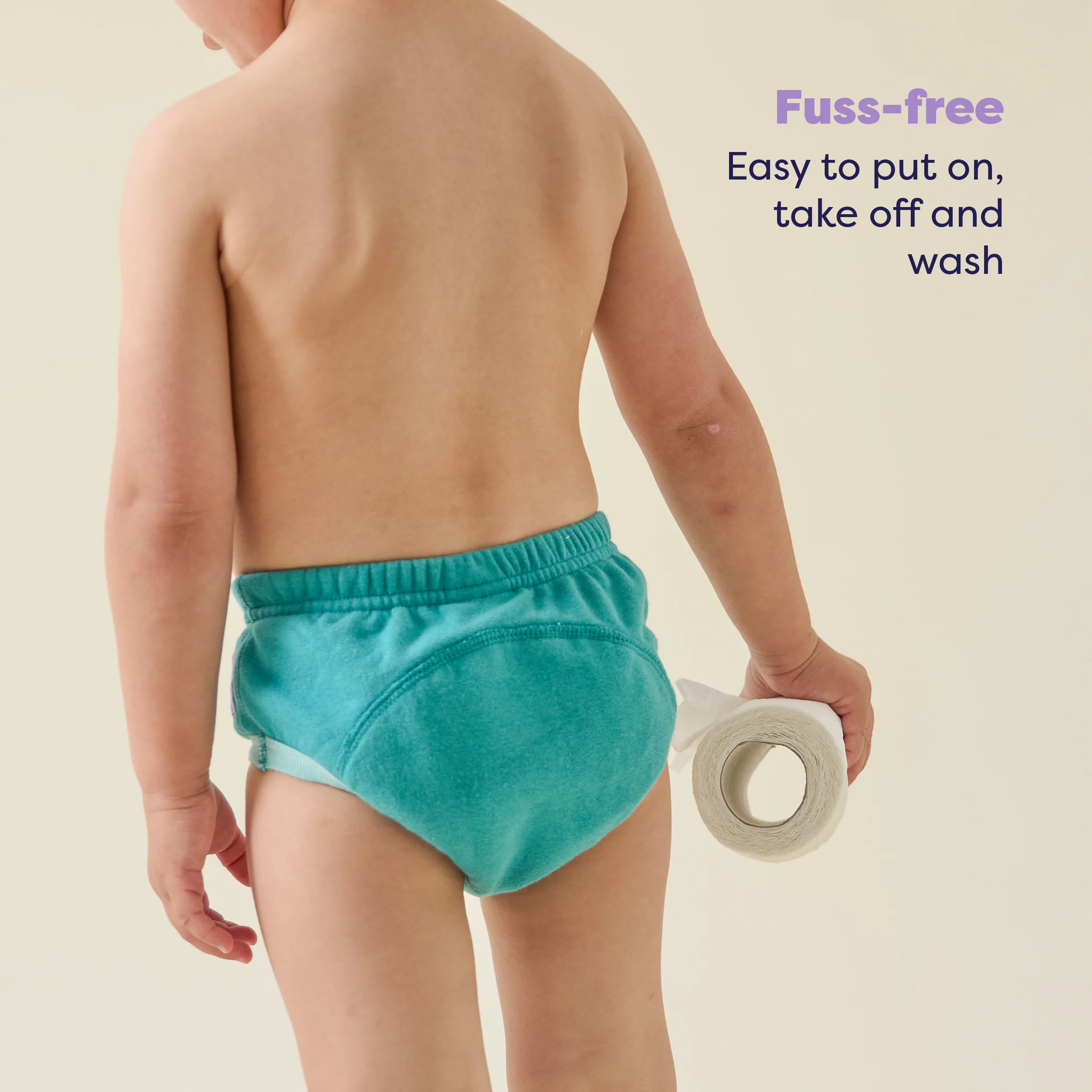 NEW: Reusable Potty Training Pants in Teal - Elite - Image 6
