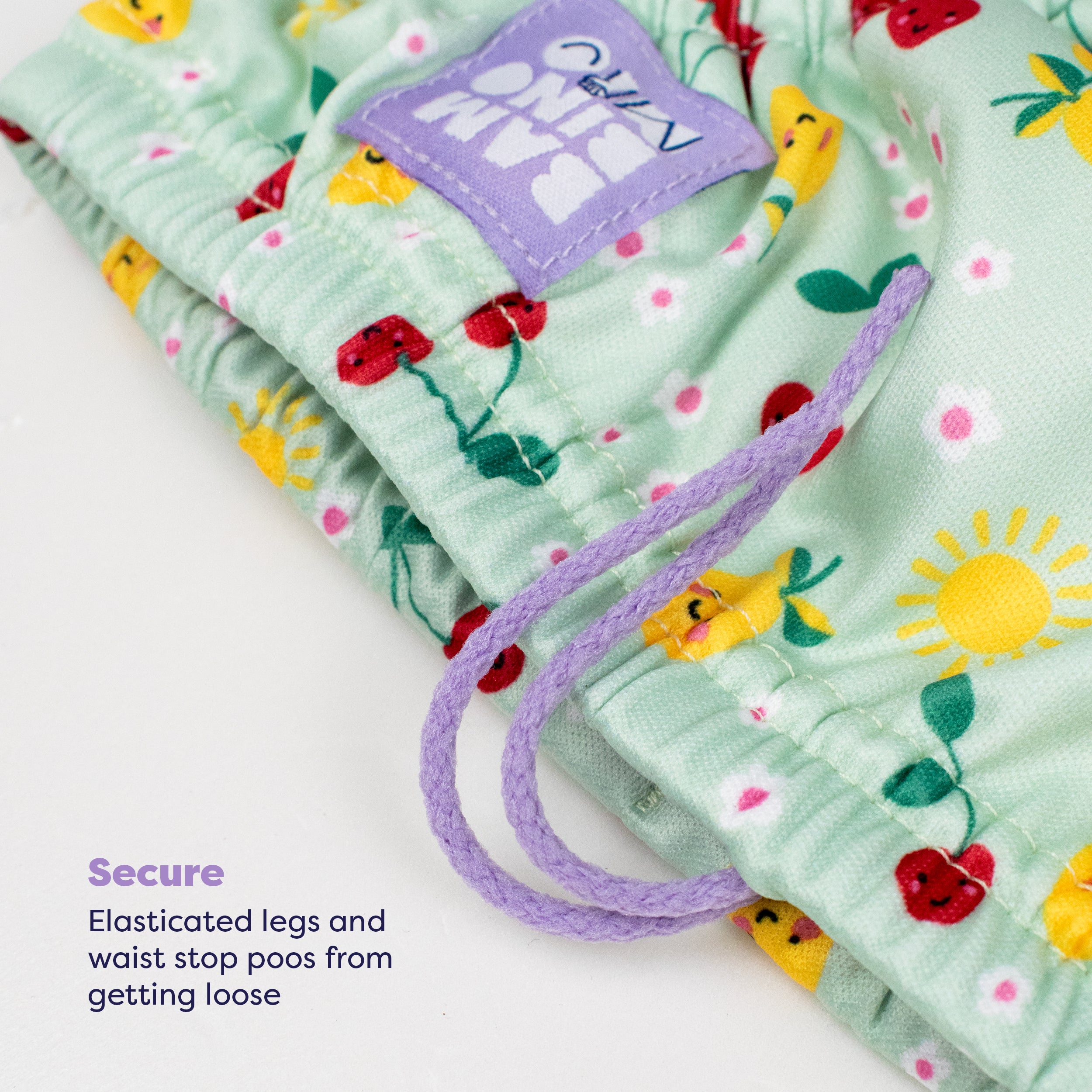 Reusable Swim Diaper in Juicy Fruit - Image 3