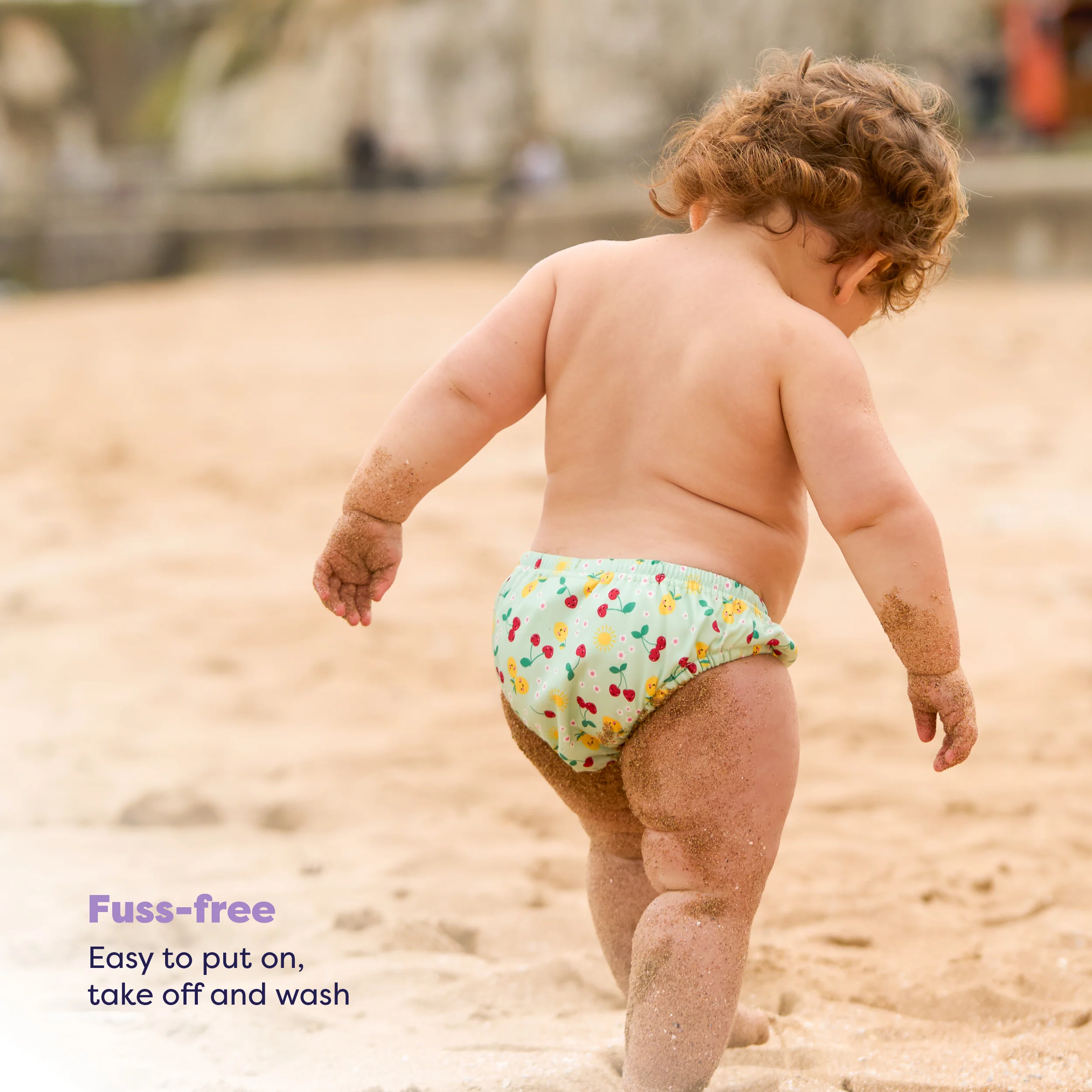 Reusable Swim Diaper in Juicy Fruit - Image 4