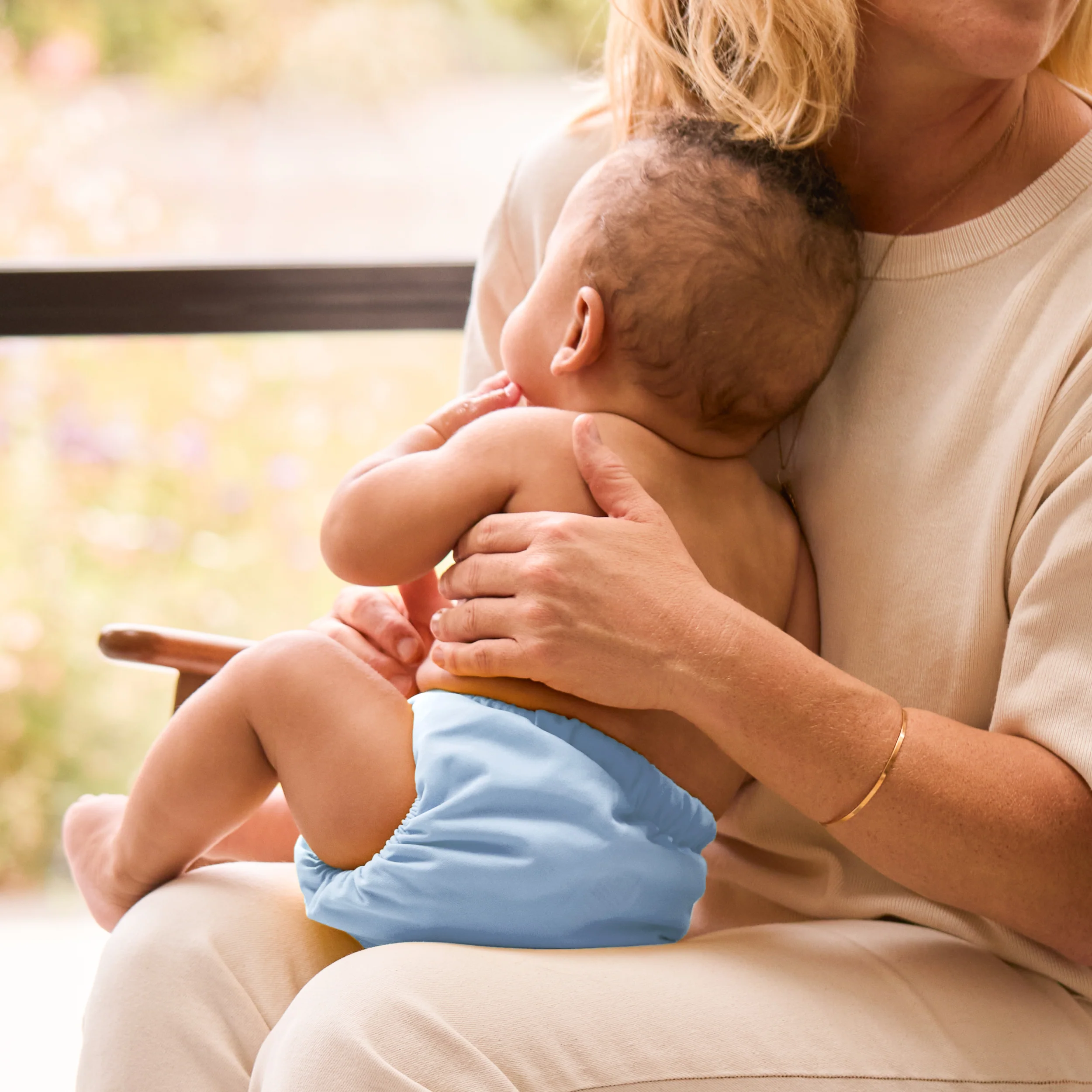 Revolutionary Reusable Diaper in Blue - Image 6