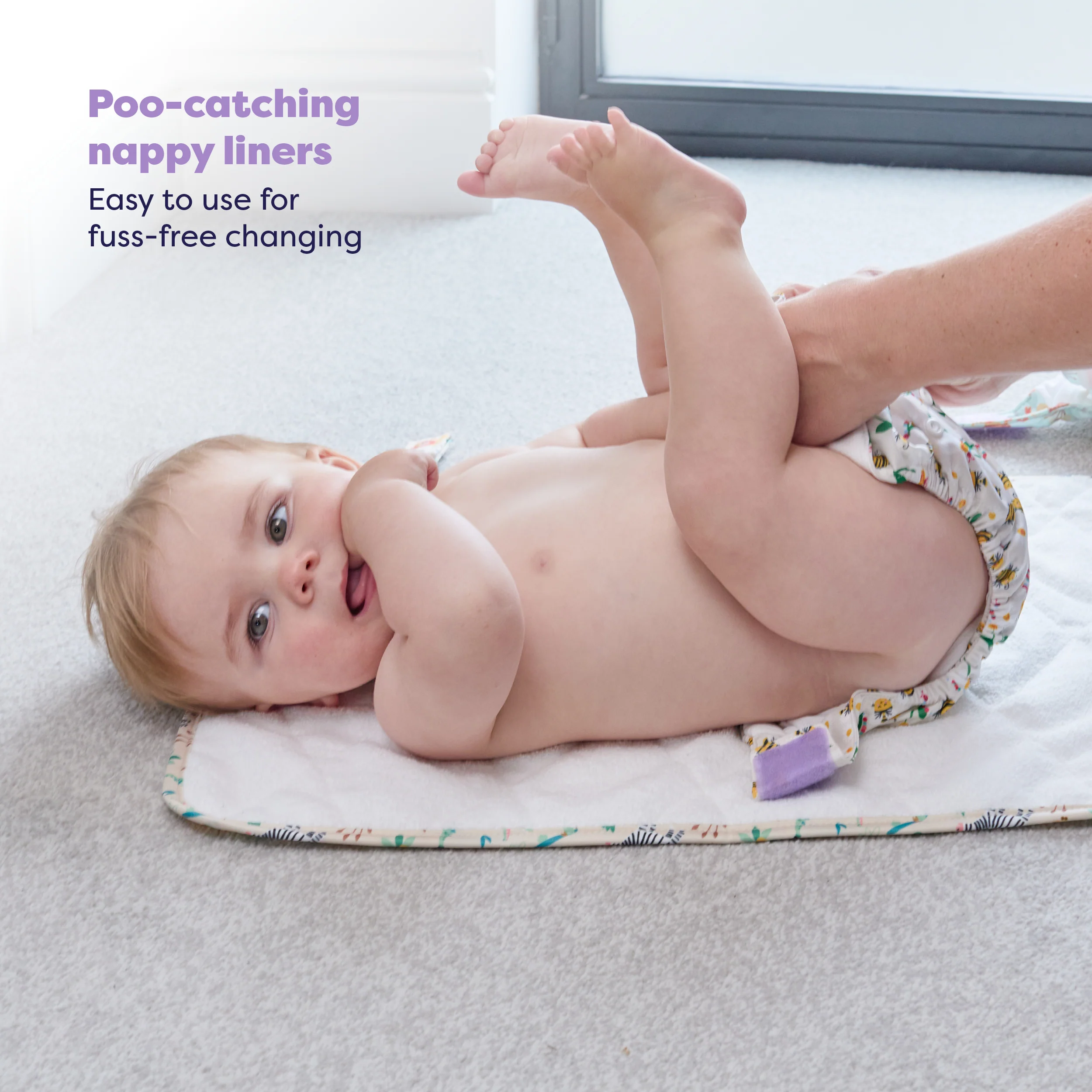 The Days-Out Reusable Diaper Bundle in Garden Party - Image 9