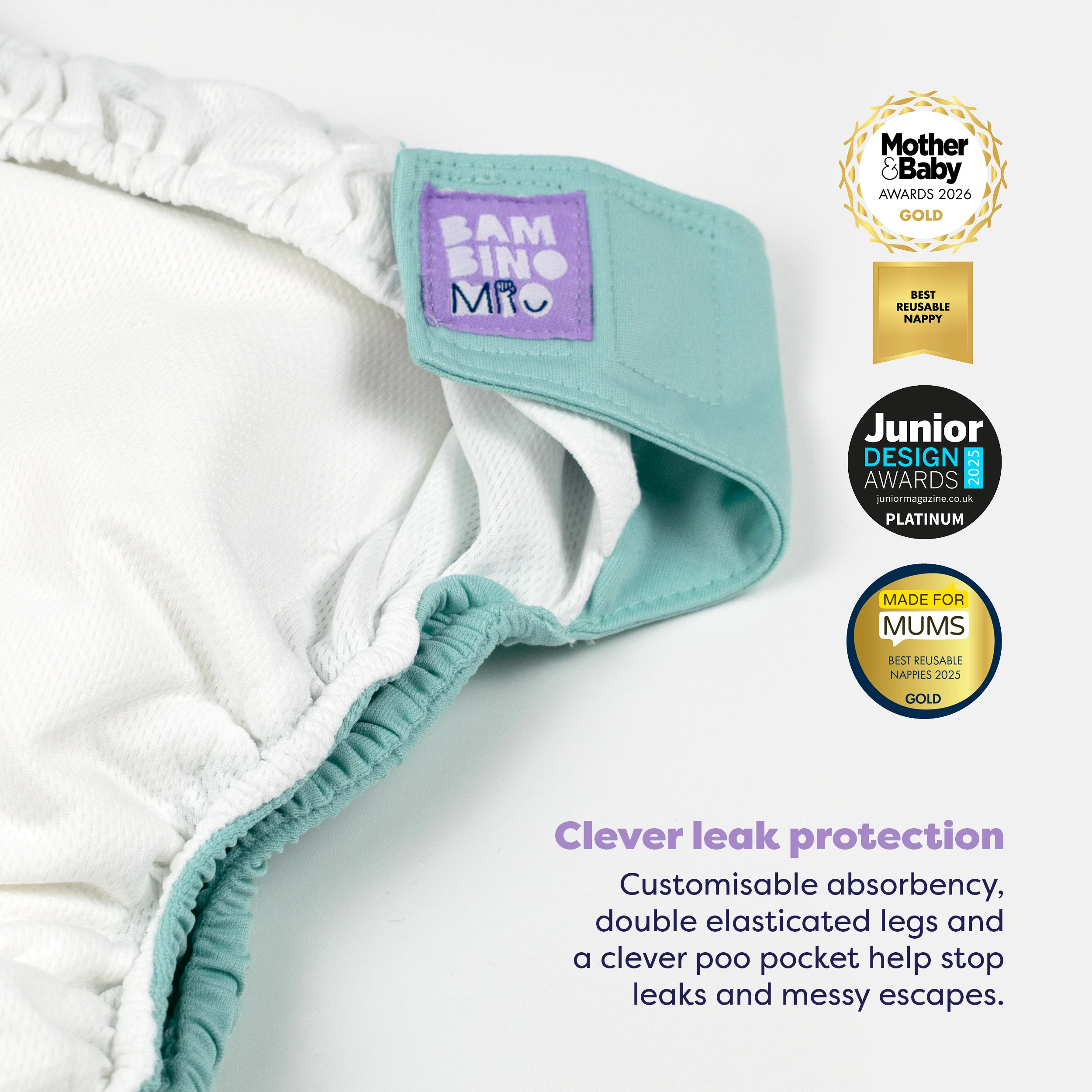 The Days-Out Reusable Diaper Bundle in Wild Life - Image 3