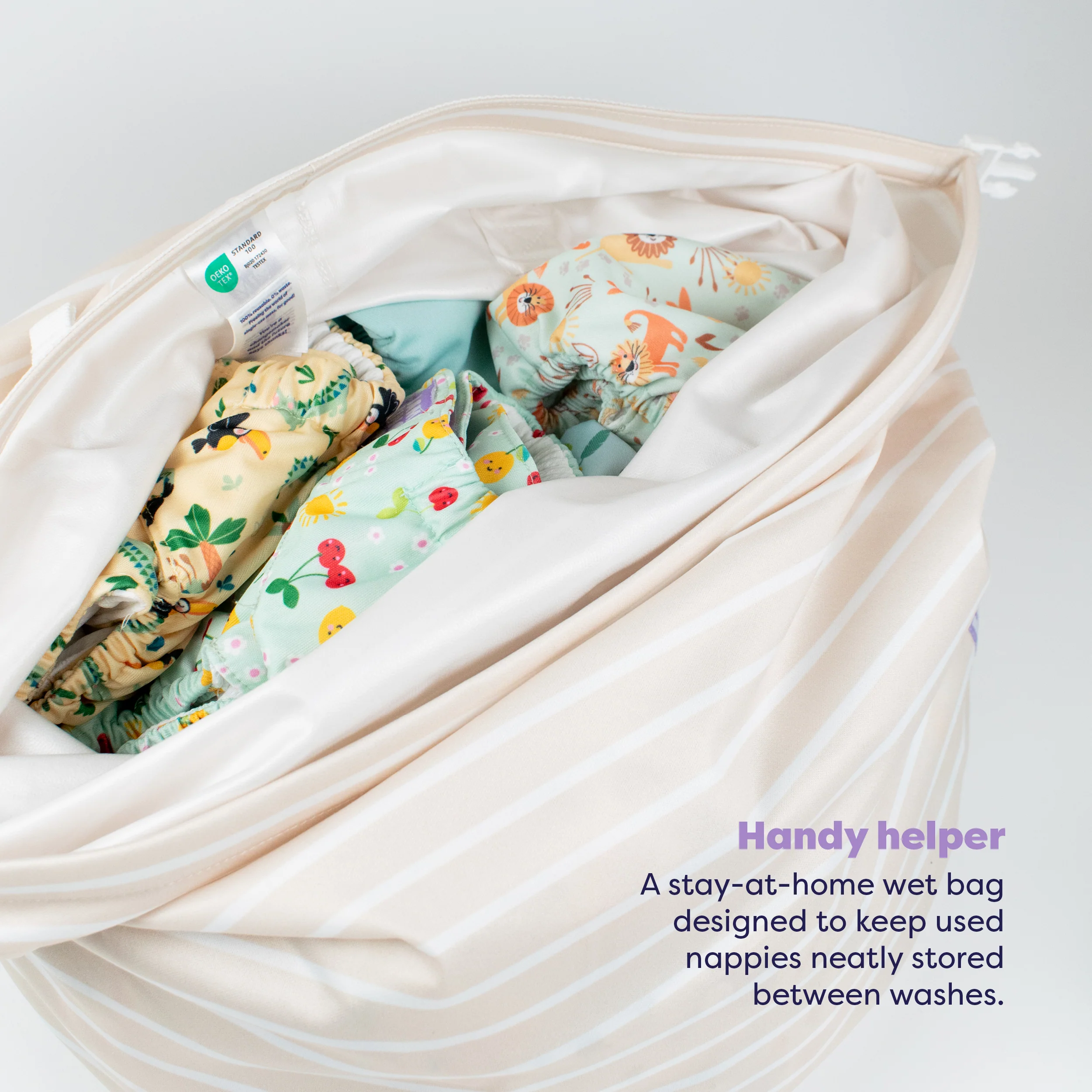 The Everything Reusable Diaper Bundle in Pastels - Image 6