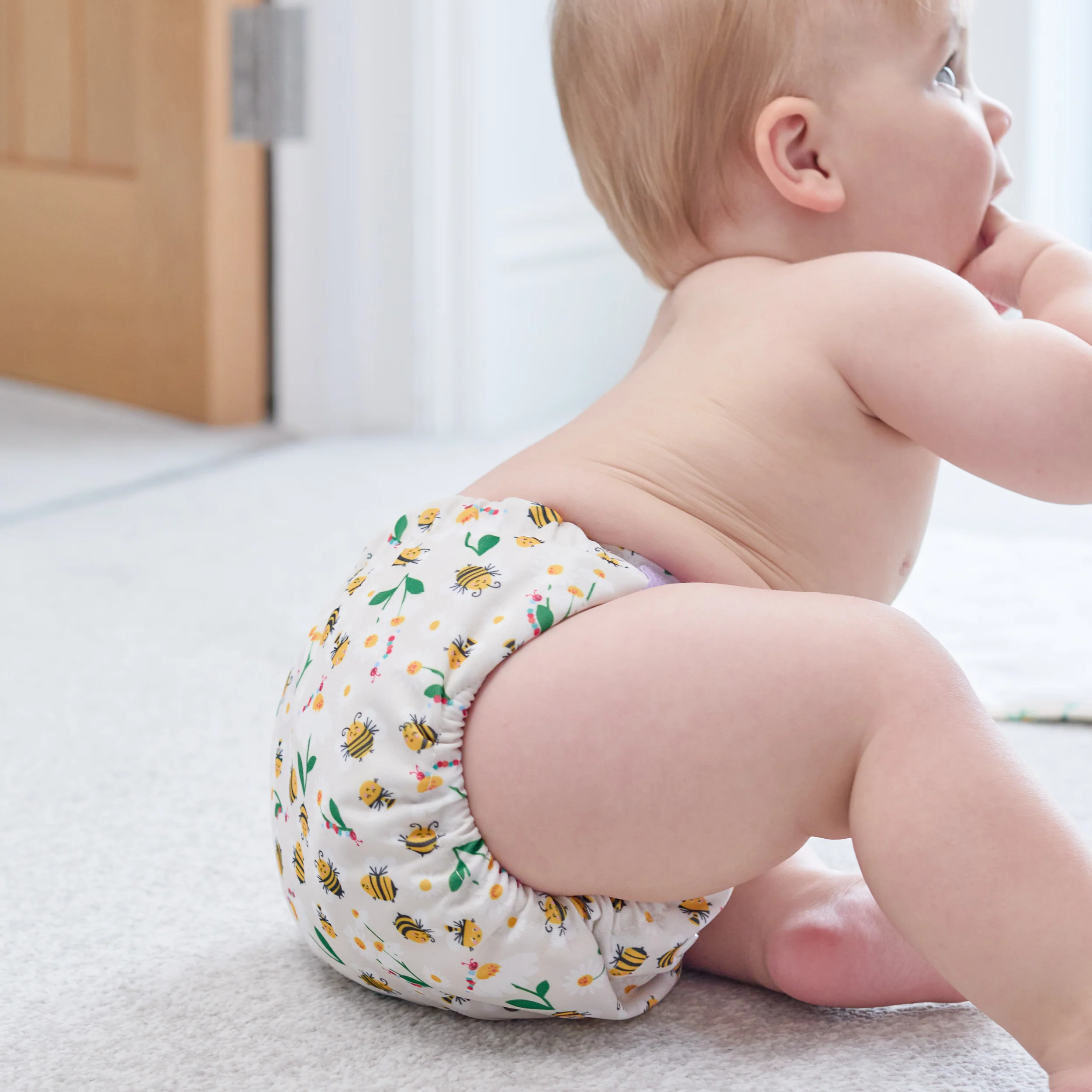 The Newborn Reusable Diaper Starter Bundle in Garden Party - Image 10